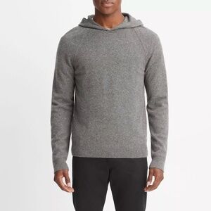 Vince Wool Cashmere Pullover Hoodie